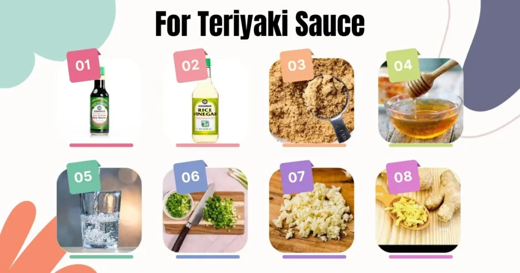 ingredients for teriyaki sauce