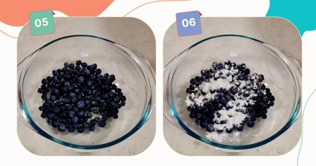 fresh blueberries in bowl