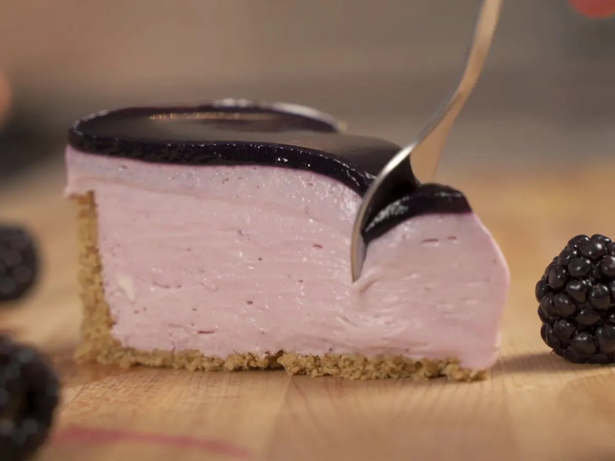 blackberry cheesecake