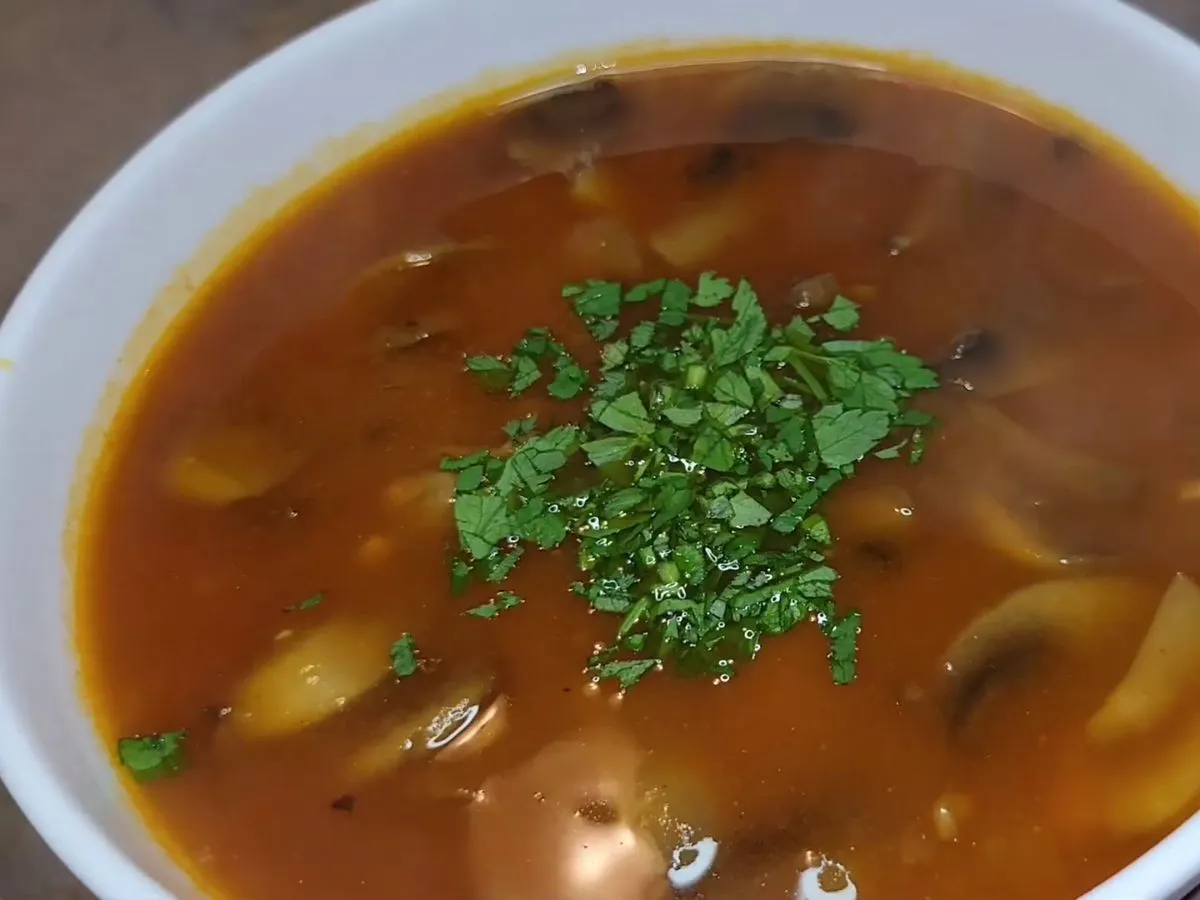 golden mushroom soup recipe