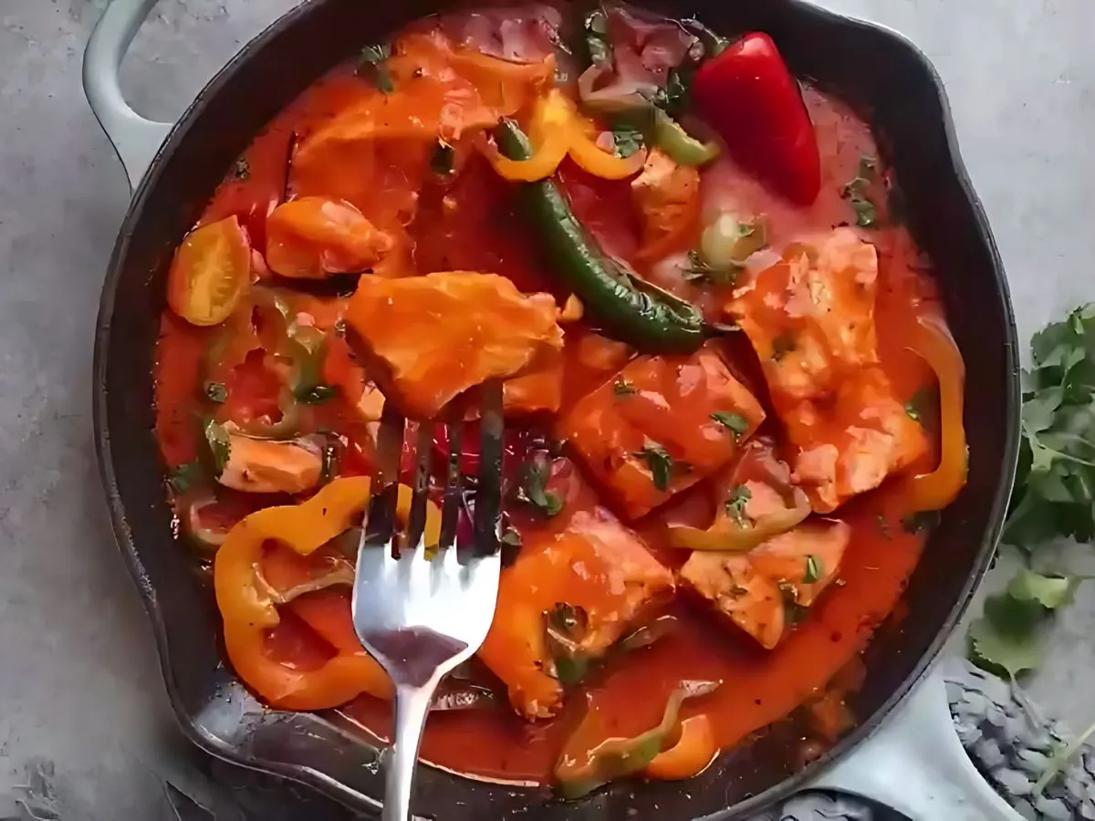 Salmon stew