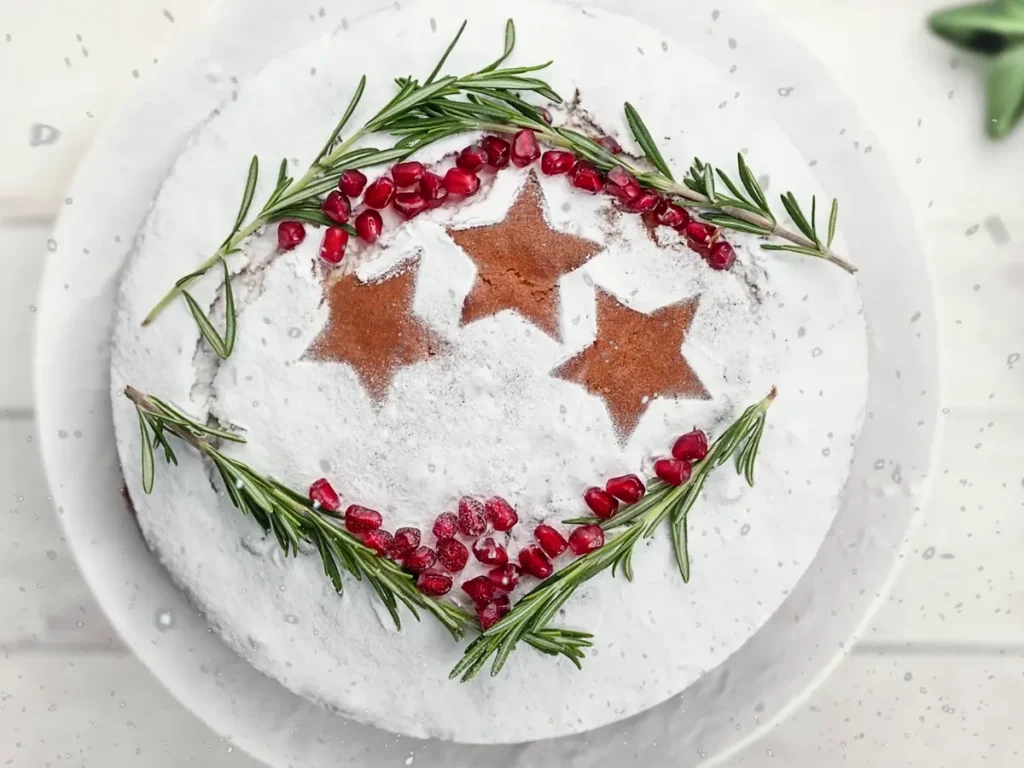 Vasilopita Greek new year cake