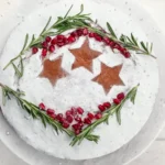 Vasilopita Greek new year cake