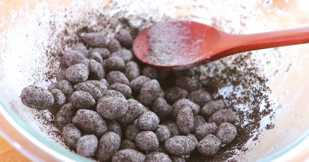 Oreo covered chocolate almonds