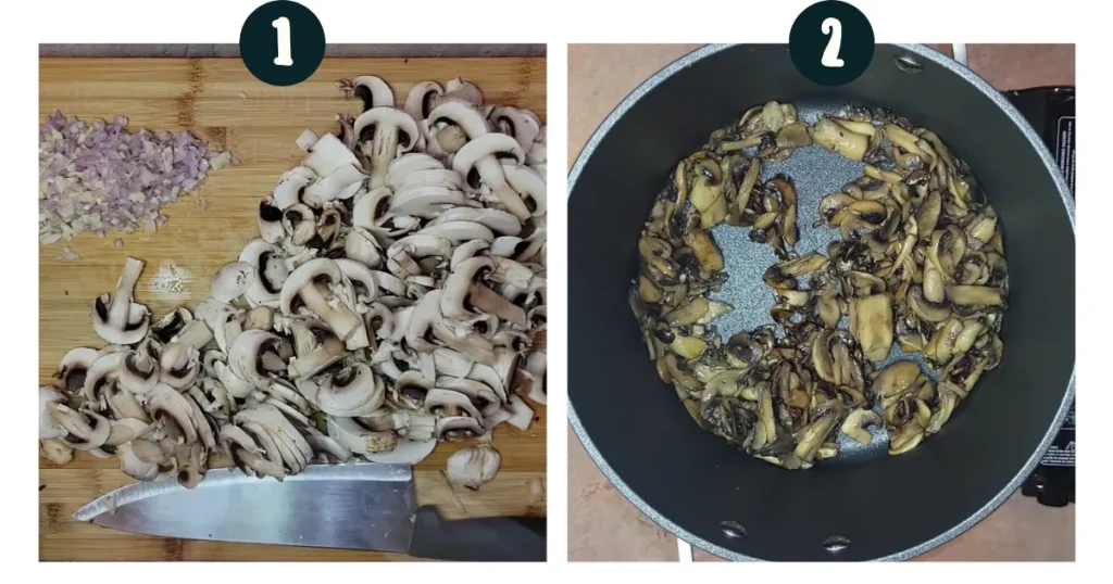 Sauté the Mushrooms