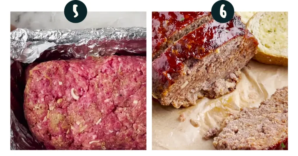 Bake Shape the Meatloaf