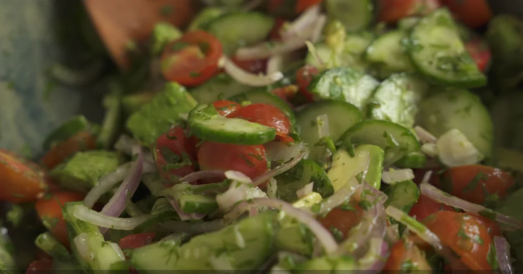 Tomato Avocado Salad 