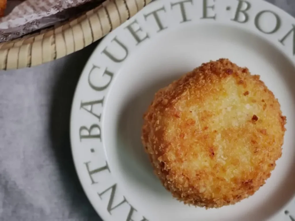 cream crab croquette