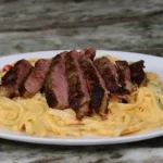 Creamy Steak Fettuccine