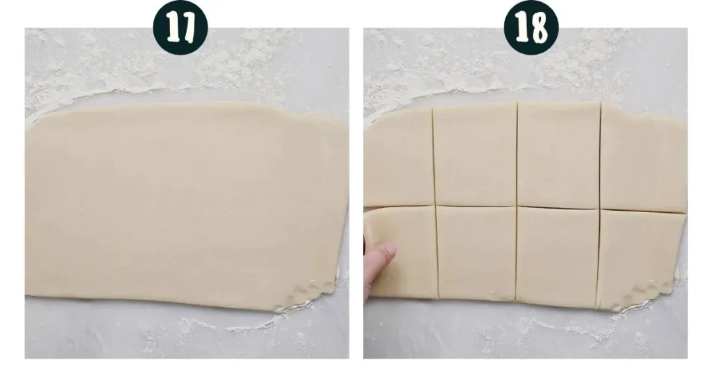 Assemble the Apple Pie Pop Tart