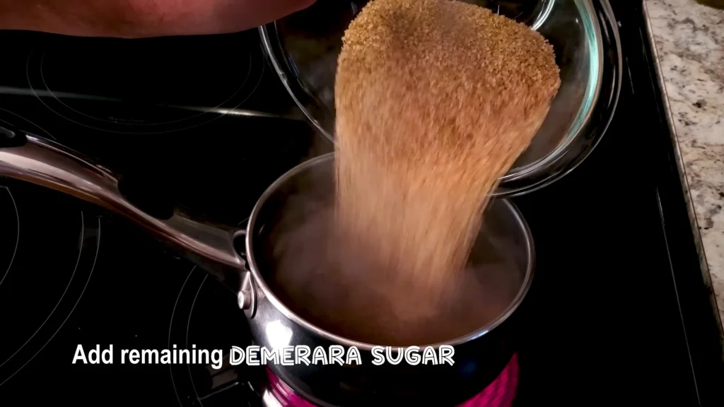 demerara simple syrup
