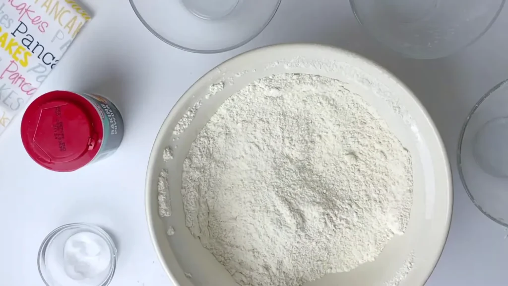 Prepare the Dry Magic for making coconut bread recipe