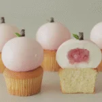 peach and cream cheese muffins