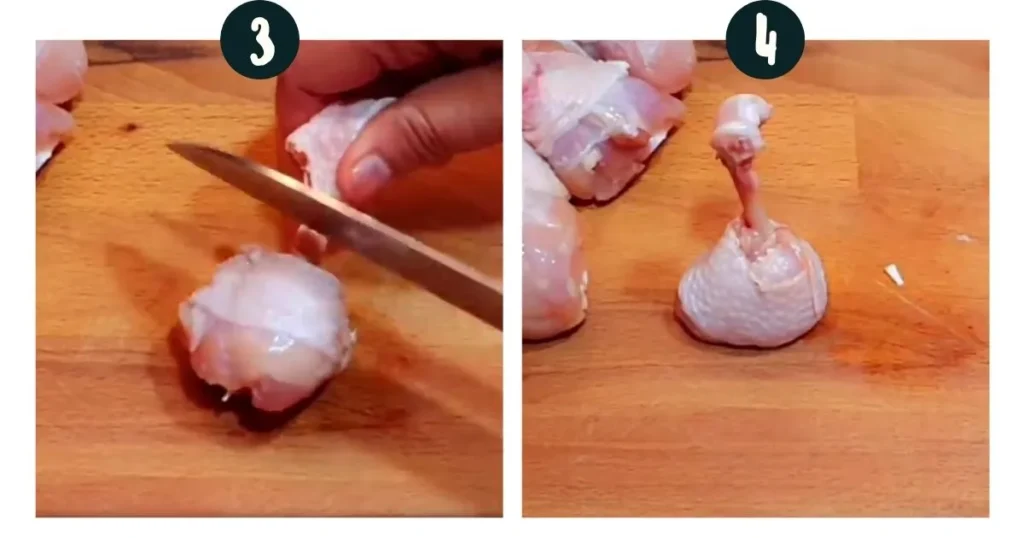 Prepare Chicken Lollipops 