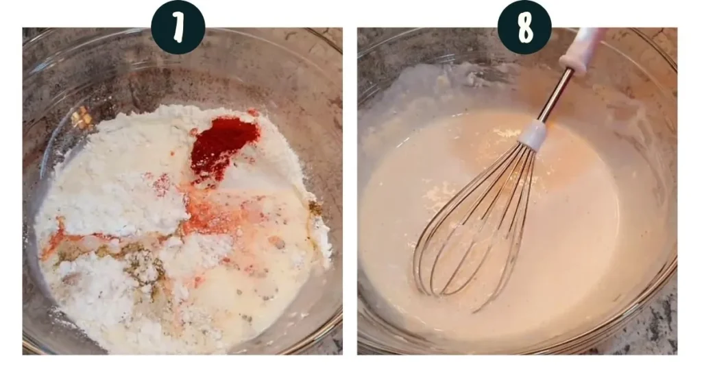 Prepare Chicken Lollipop Batter