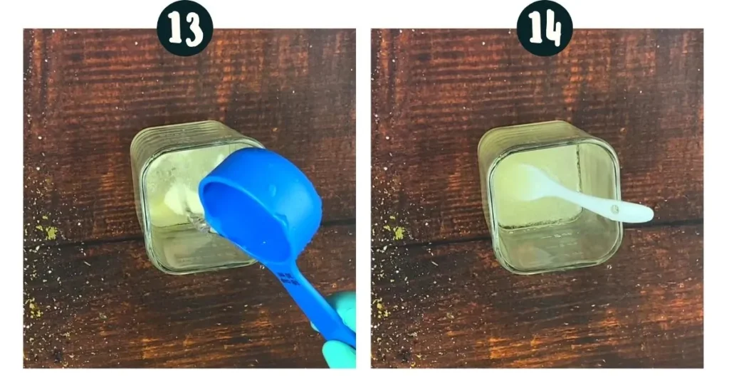 Make Gelatin for Cheesecake Filling for pistacio cheesecake