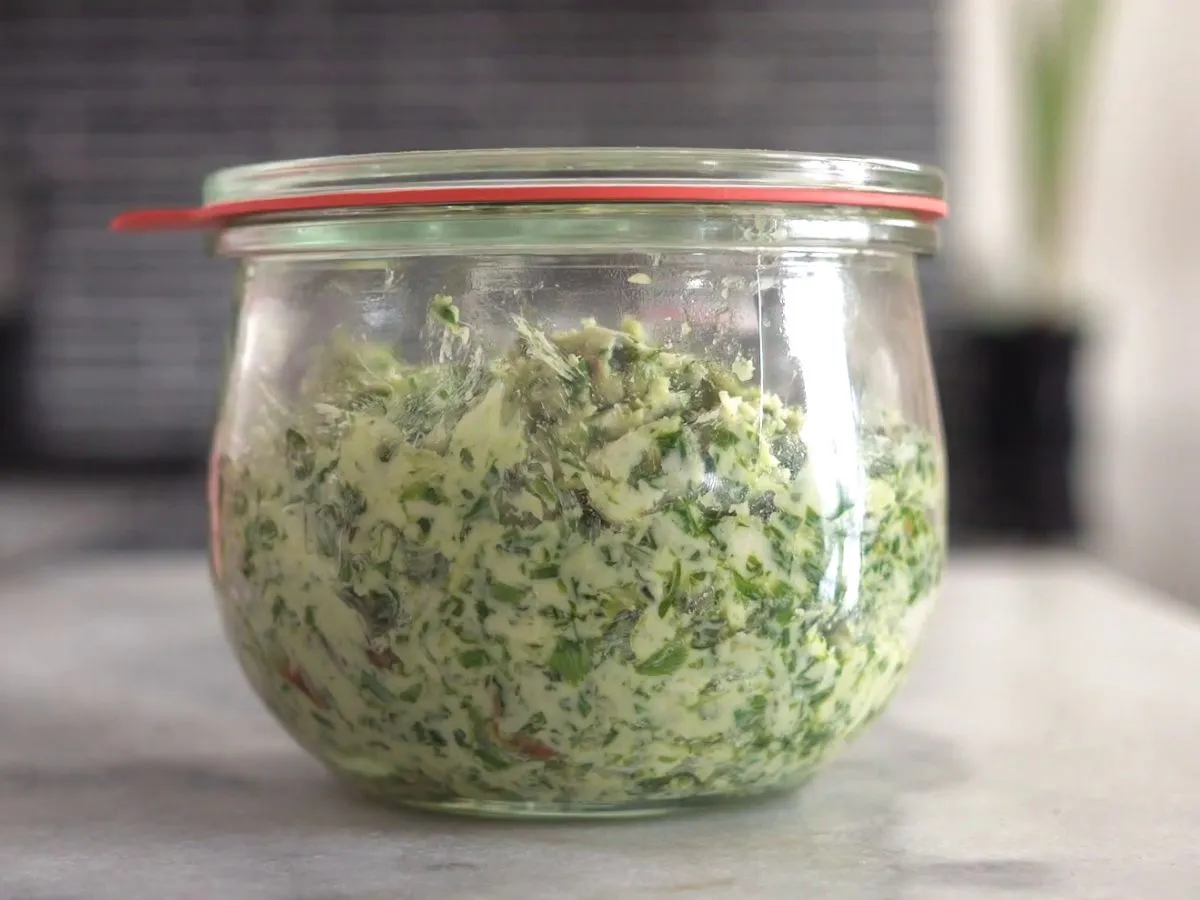 roasted garlic butter
