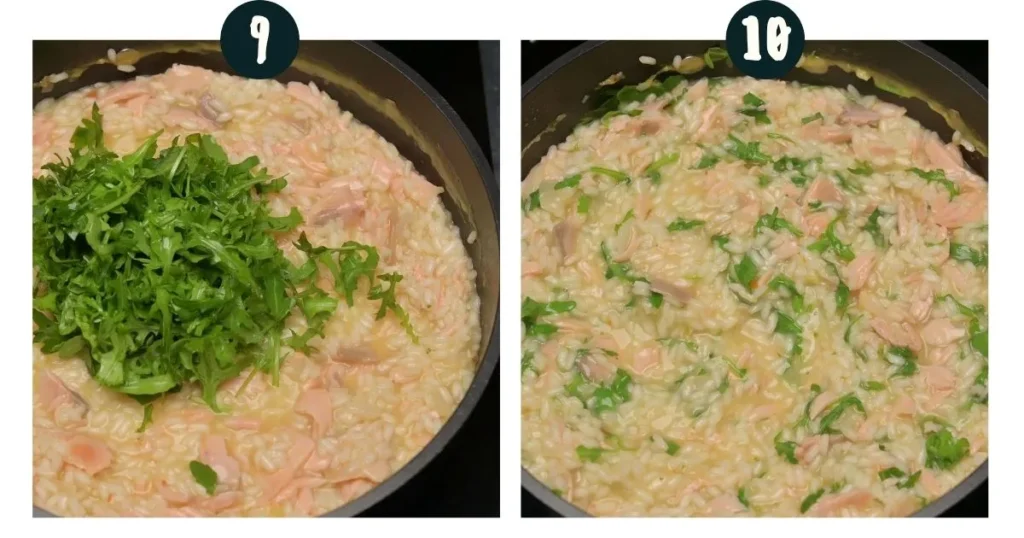 lemon risotto salmon