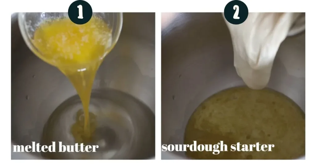 Whisk the Wet Ingredients FOR sourdough burger buns