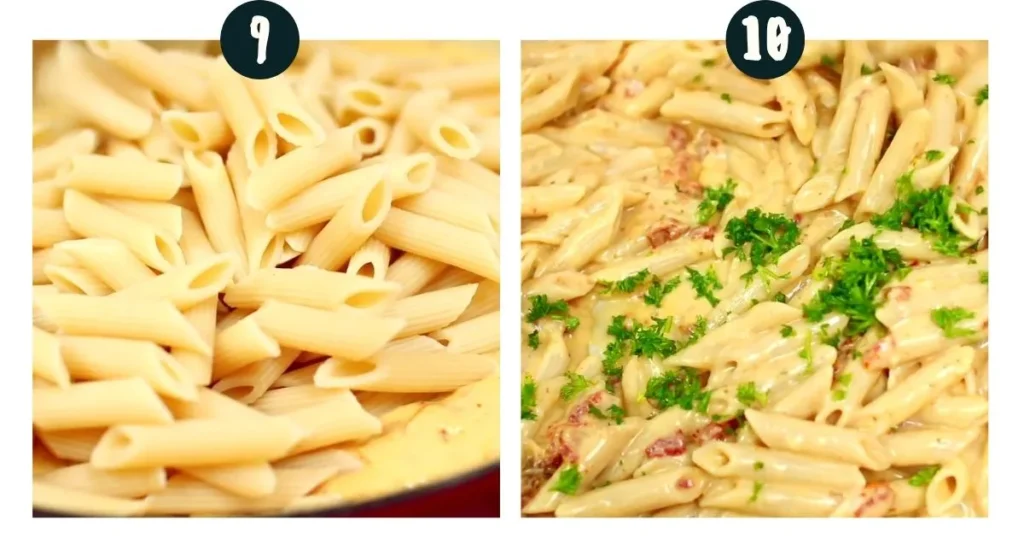 parmesan garlic chicken pasta