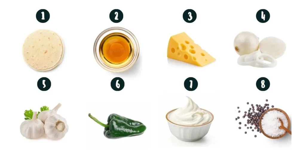 Ingredients FOR torta azteca recipe