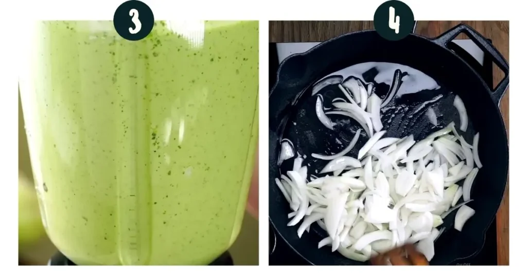 Make Chicken Filling for tortilla azteca