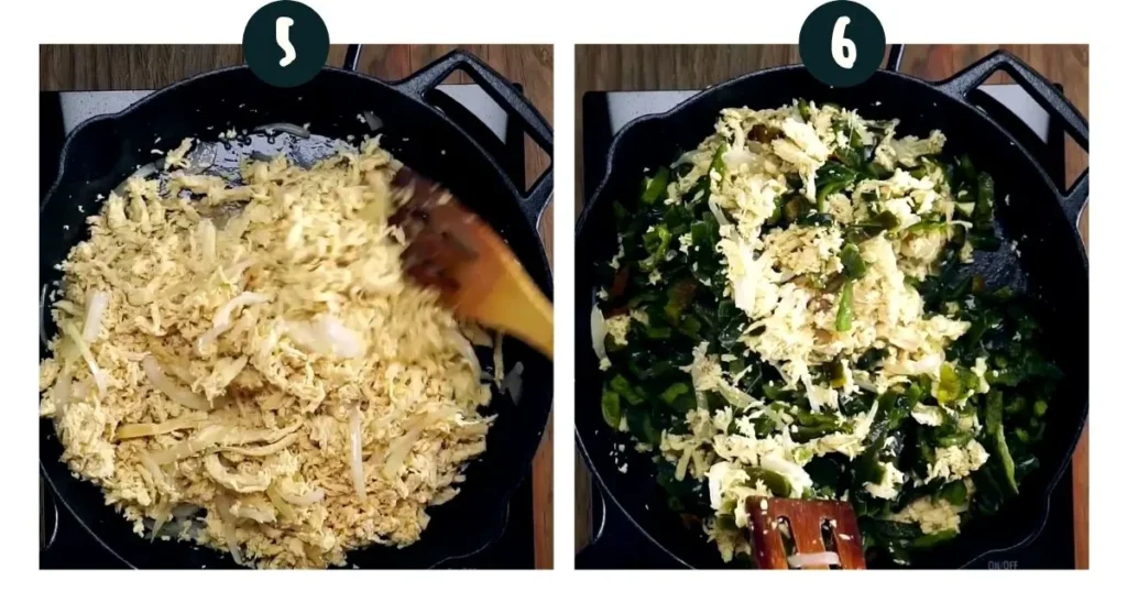 Make Chicken Filling for tortilla azteca