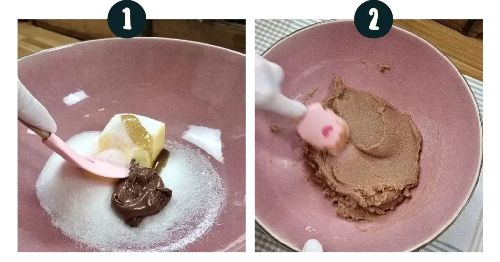 Cream the Butter and Sugar for making of tiny cakes