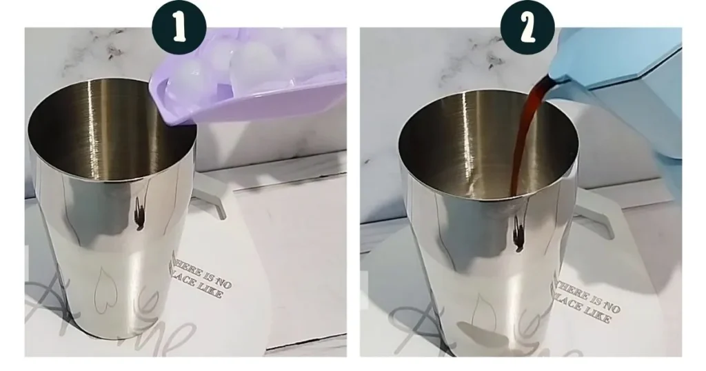 Prepare Shaken Hazelnut Espresso
