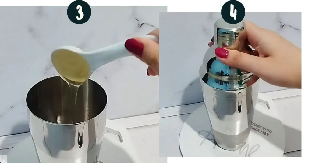 Prepare Shaken Hazelnut Espresso