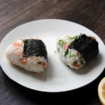 salmon rice balls
