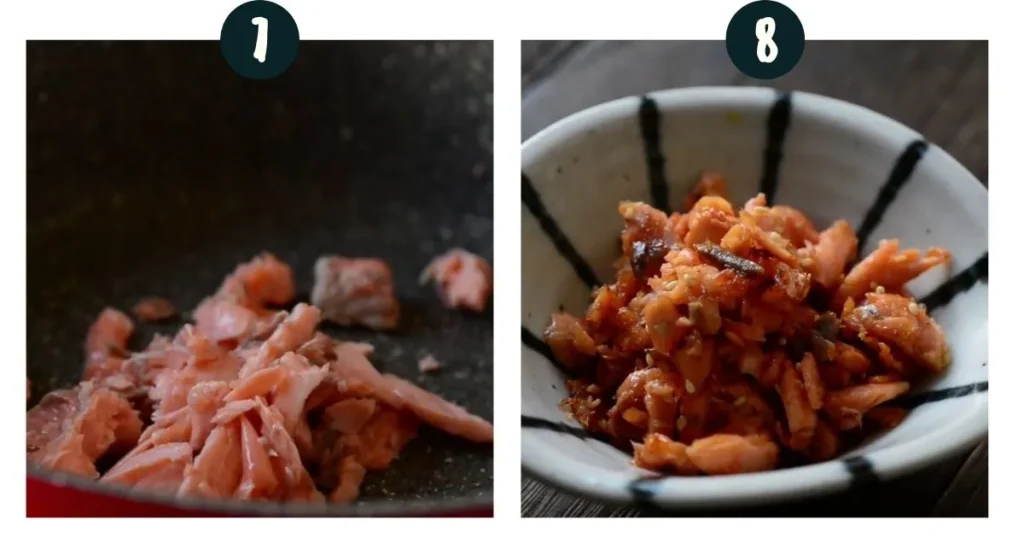 Prepare the Salmon Flakes