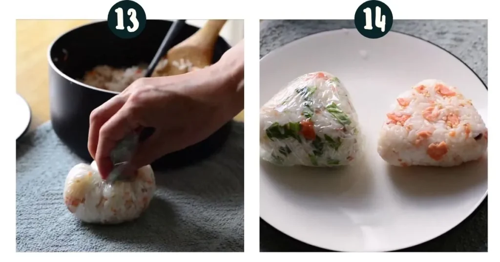 salmon rice ball recipe