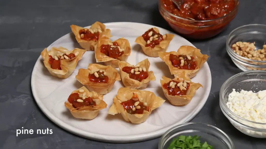 How To Make Baklava Cups Or Filo Cups Appetizers phyllo dough dessert cups recipes