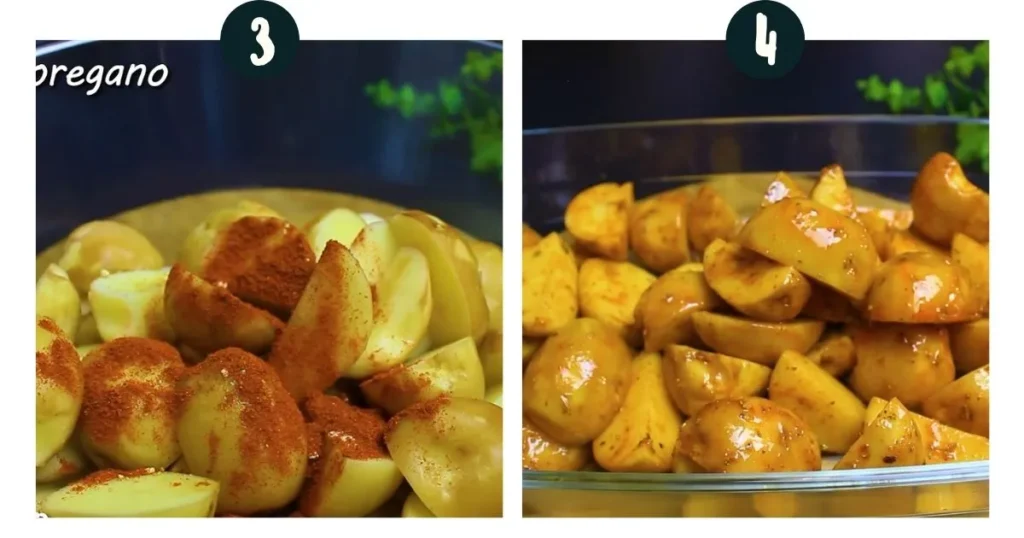 One Pan Roasted Potatoes And Broccoli You Never Hate Season potatoes for making roasting potatoes and broccoli