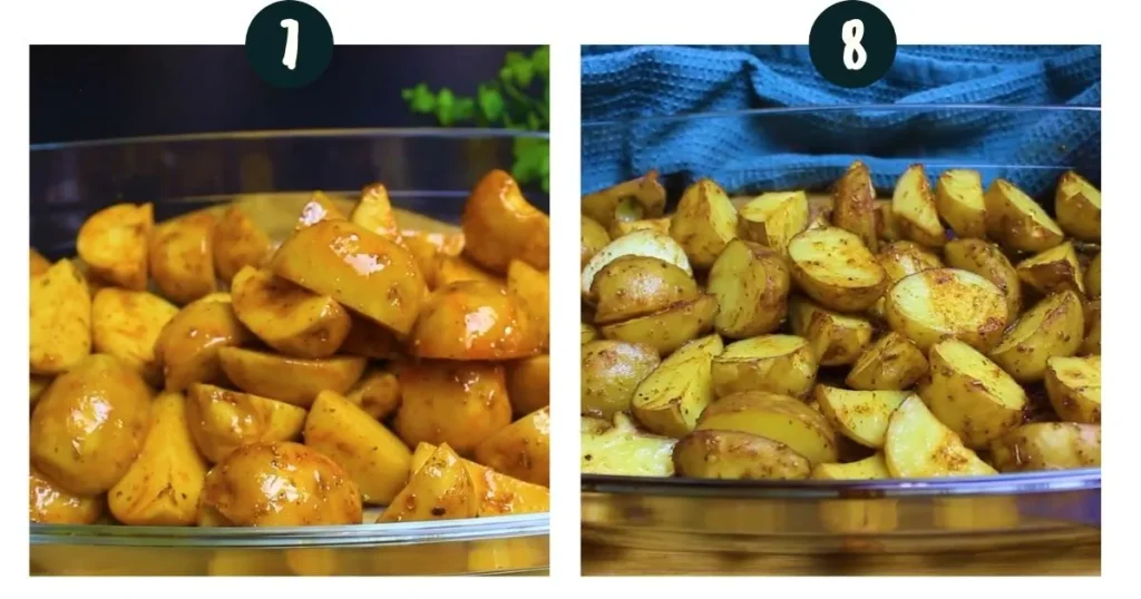One Pan Roasted Potatoes And Broccoli You Never Hate potato cheese and broccoli bake
