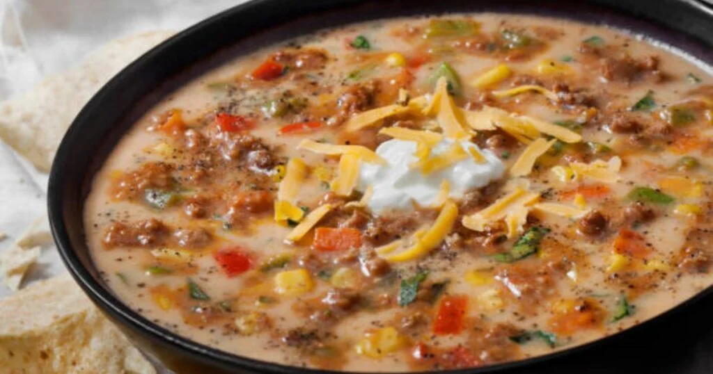 Creamy Taco Soup