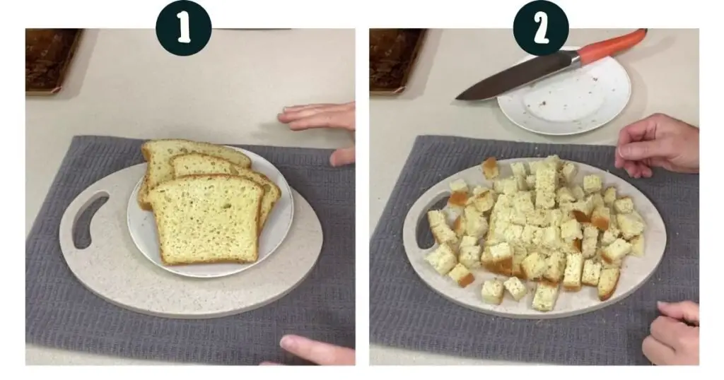 The Best Ever Gluten Free Croutons Cut Gluten-Free Bread into Cubes